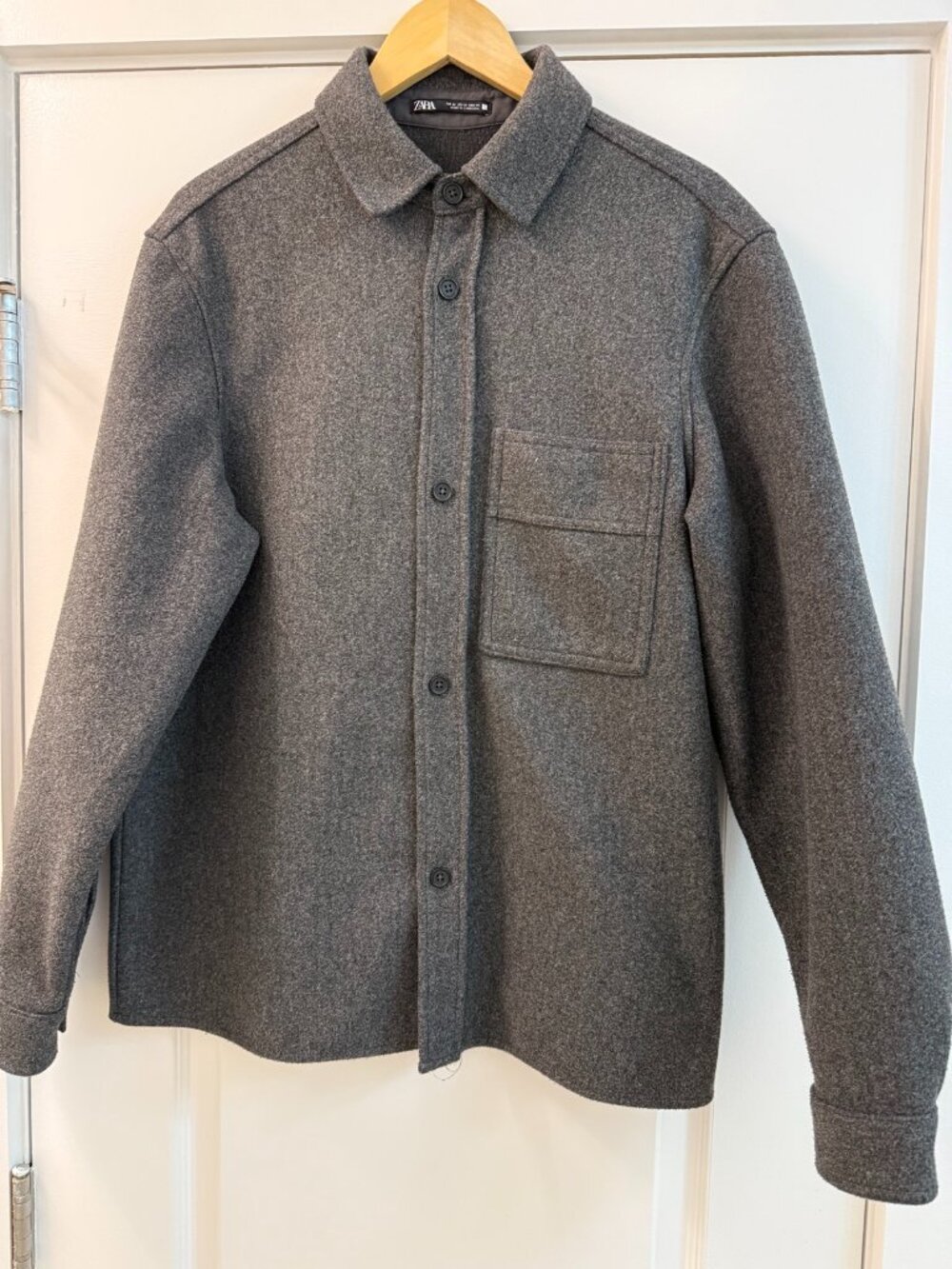 Zara Gray Shacket - Size M